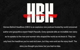Heroes Behind Headlines Podcast media 2