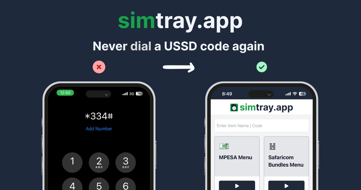 Mídia 1 de SIMTRAY - Dialer de código USSD direto