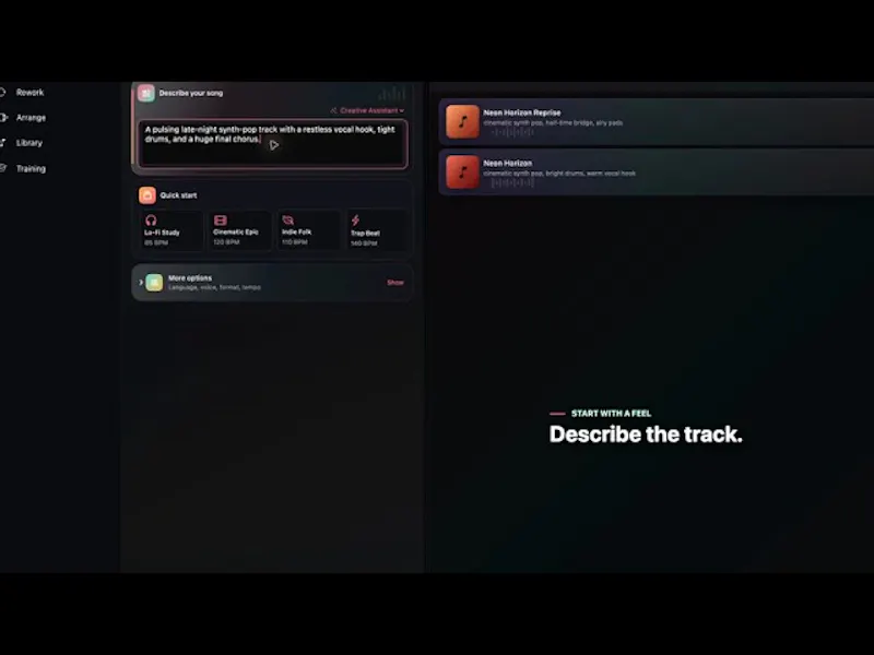 SongForge screenshot 1 (video preview)