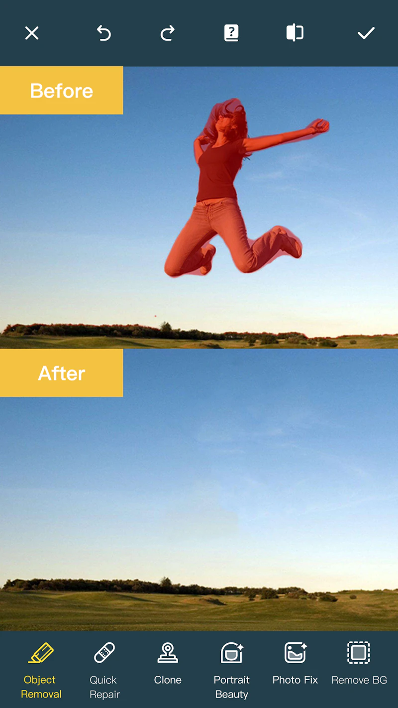 photoretouch screenshot 1