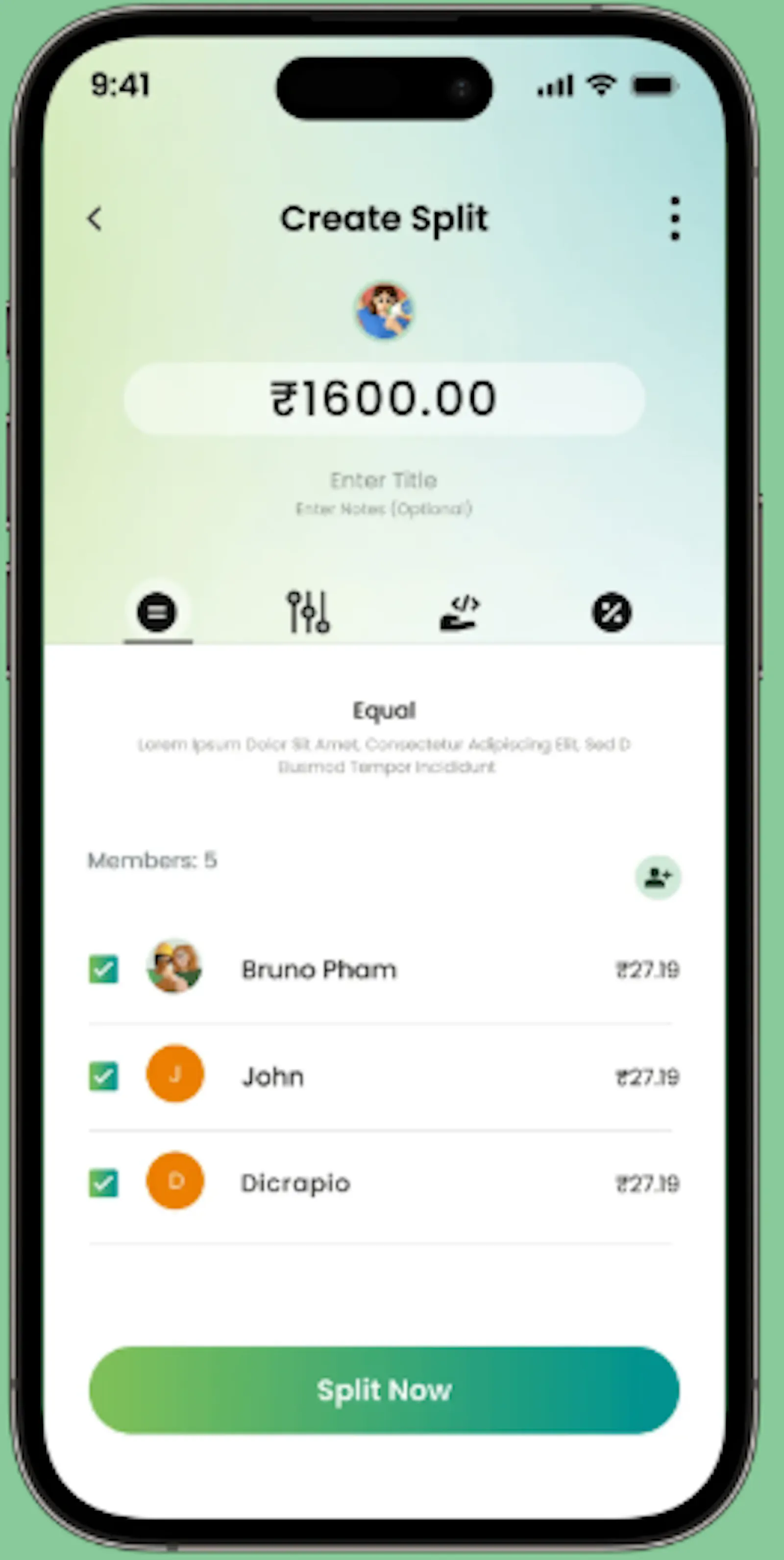 Sharepay screenshot 1