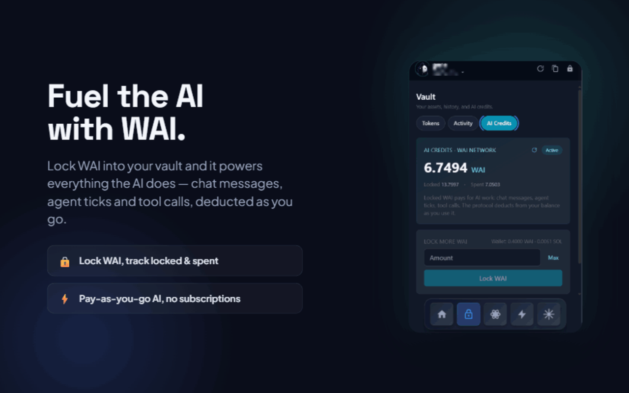 First built-in Agentic AI Wallet gallery image
