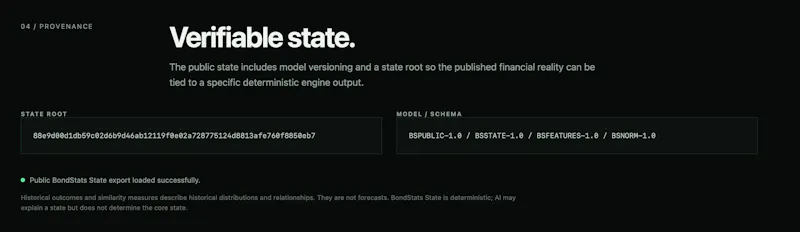 BondStats State screenshot 3