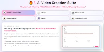 TokPrime AI gallery image