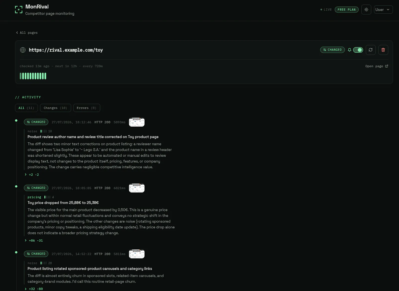 MonRival screenshot 3