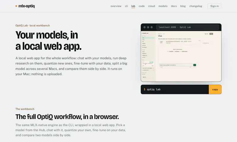 OptiQ screenshot 3