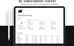 Subscription Tracker media 1