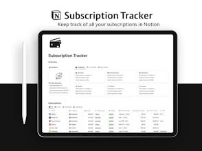 Subscription Tracker gallery image