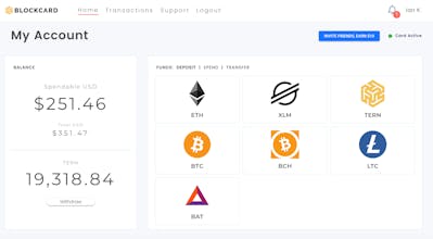 BlockCard - Crypto Debit Card gallery image