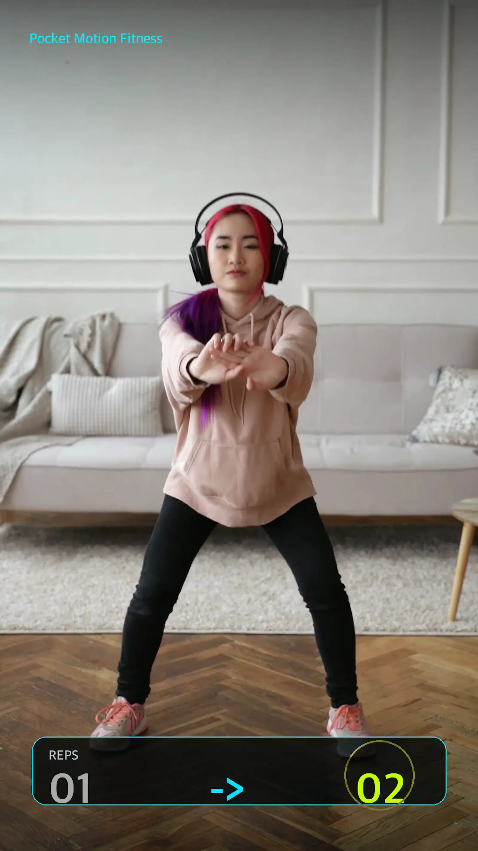 Pocket Motion Fitness screenshot 2