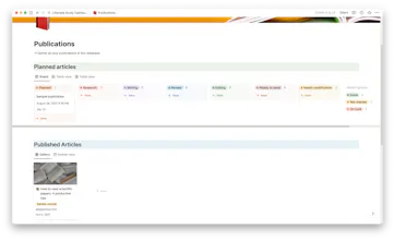 Ultimate Study Dashboard gallery image