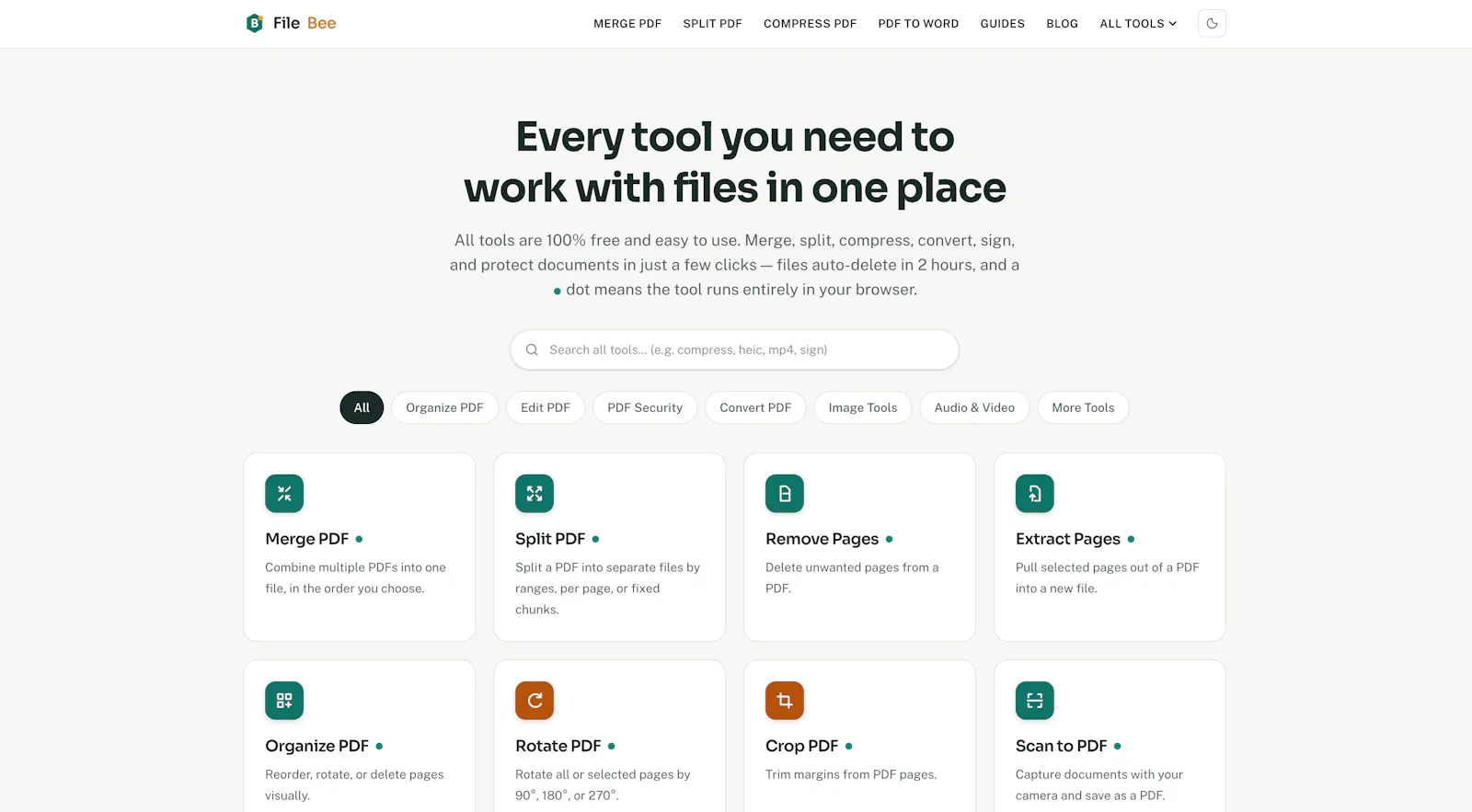 FileBee screenshot 2