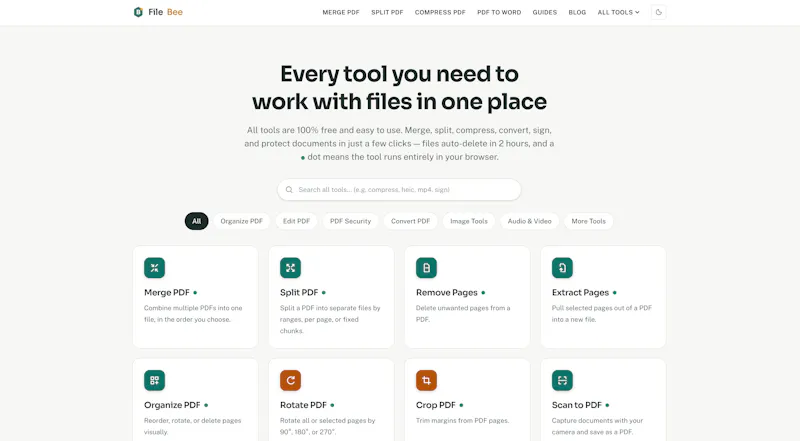 FileBee screenshot 2