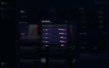 Alyx — Crypto Portfolio Dashboard gallery image