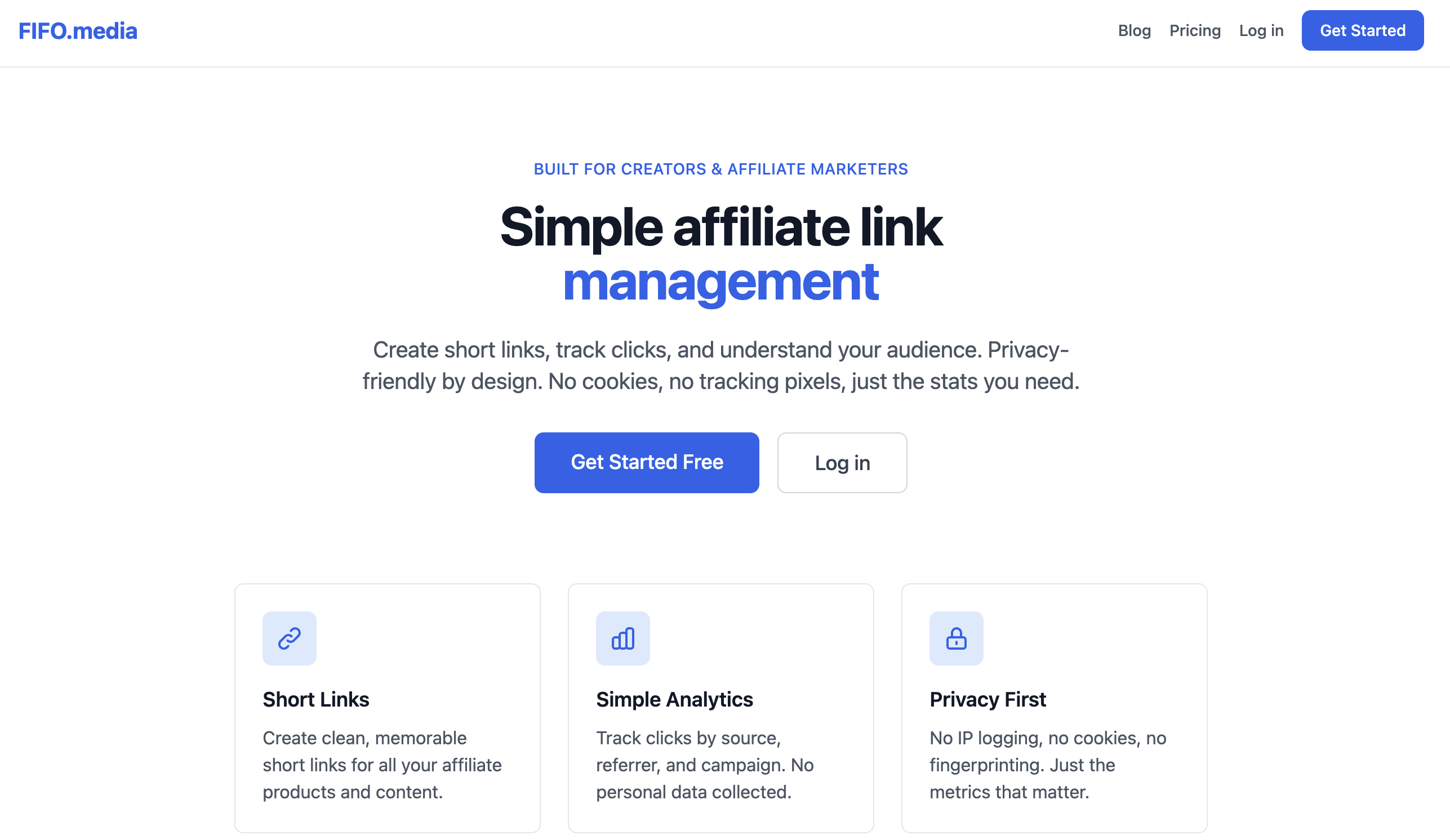 FIFO.media - Main product screenshot demonstrating key features and user interface