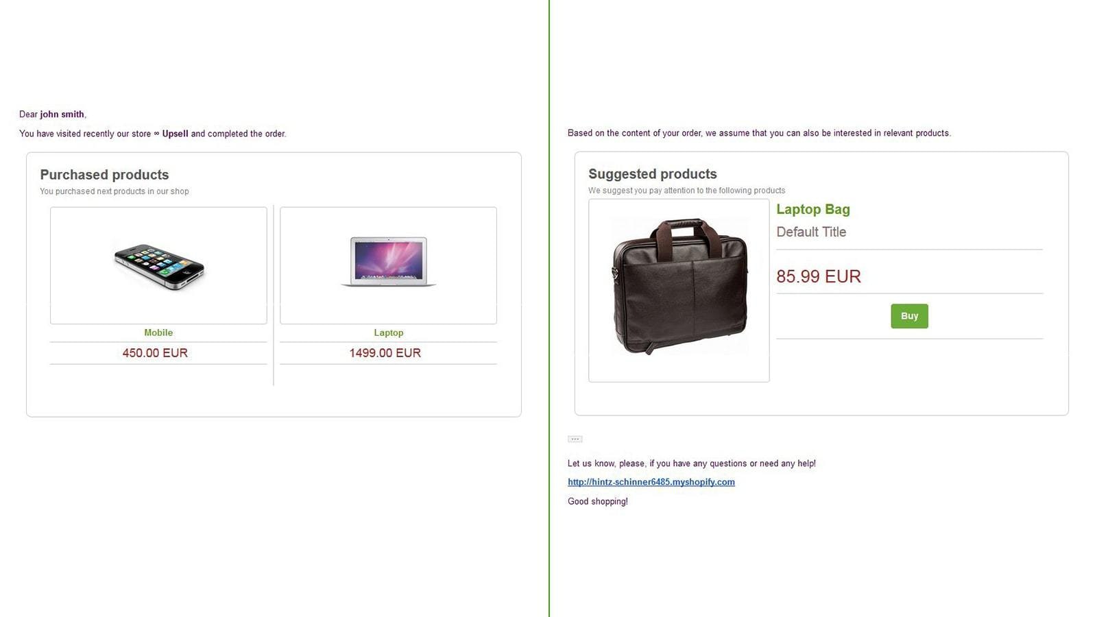 Upsell by Email gallery image