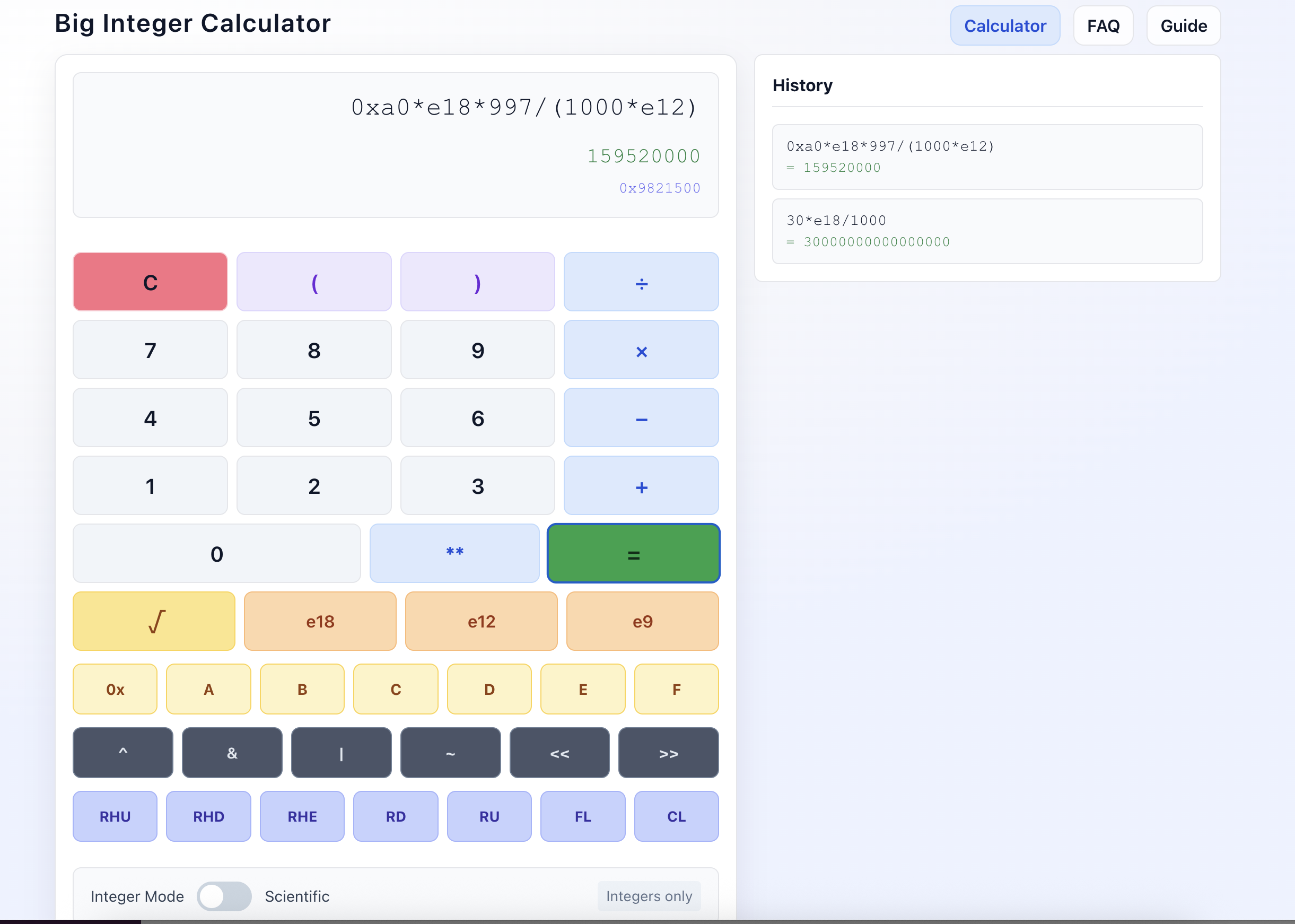 uint256 Calculator gallery image