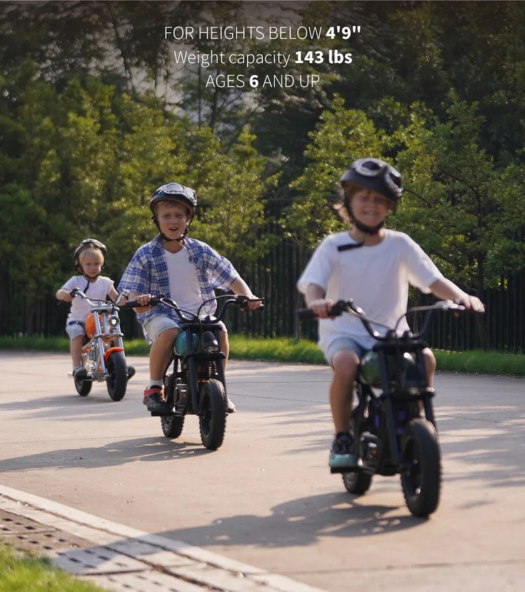 Çocuklar için Hyper Gogo Electric Motosiklet - Çocuk için güvenli ve güvenilir gerçekçi elektrikli motosiklet oyuncakları medya 3