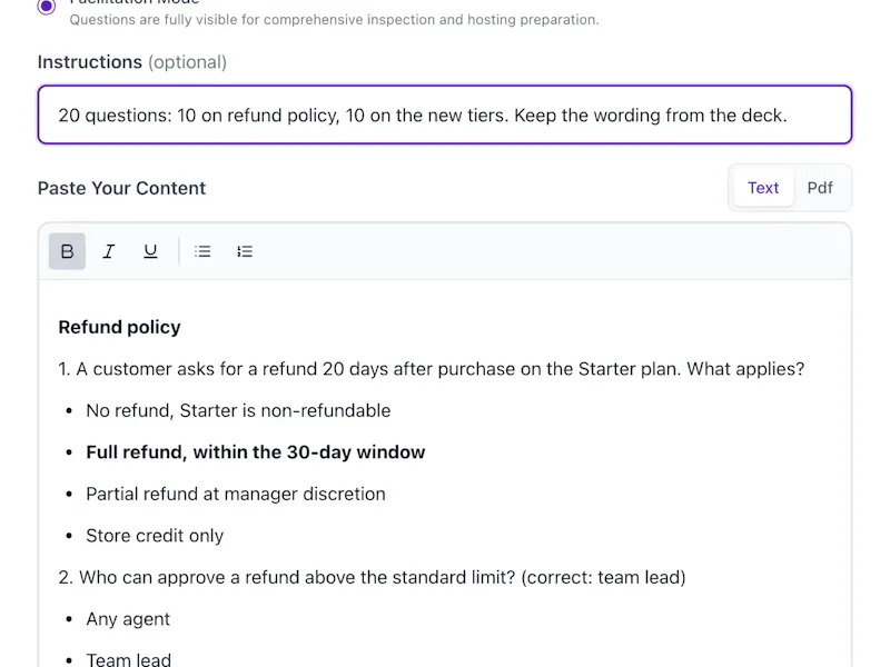 ForQuiz screenshot 2