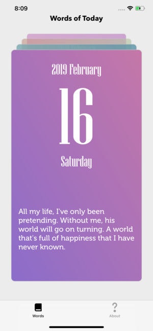 Words of Day gallery image