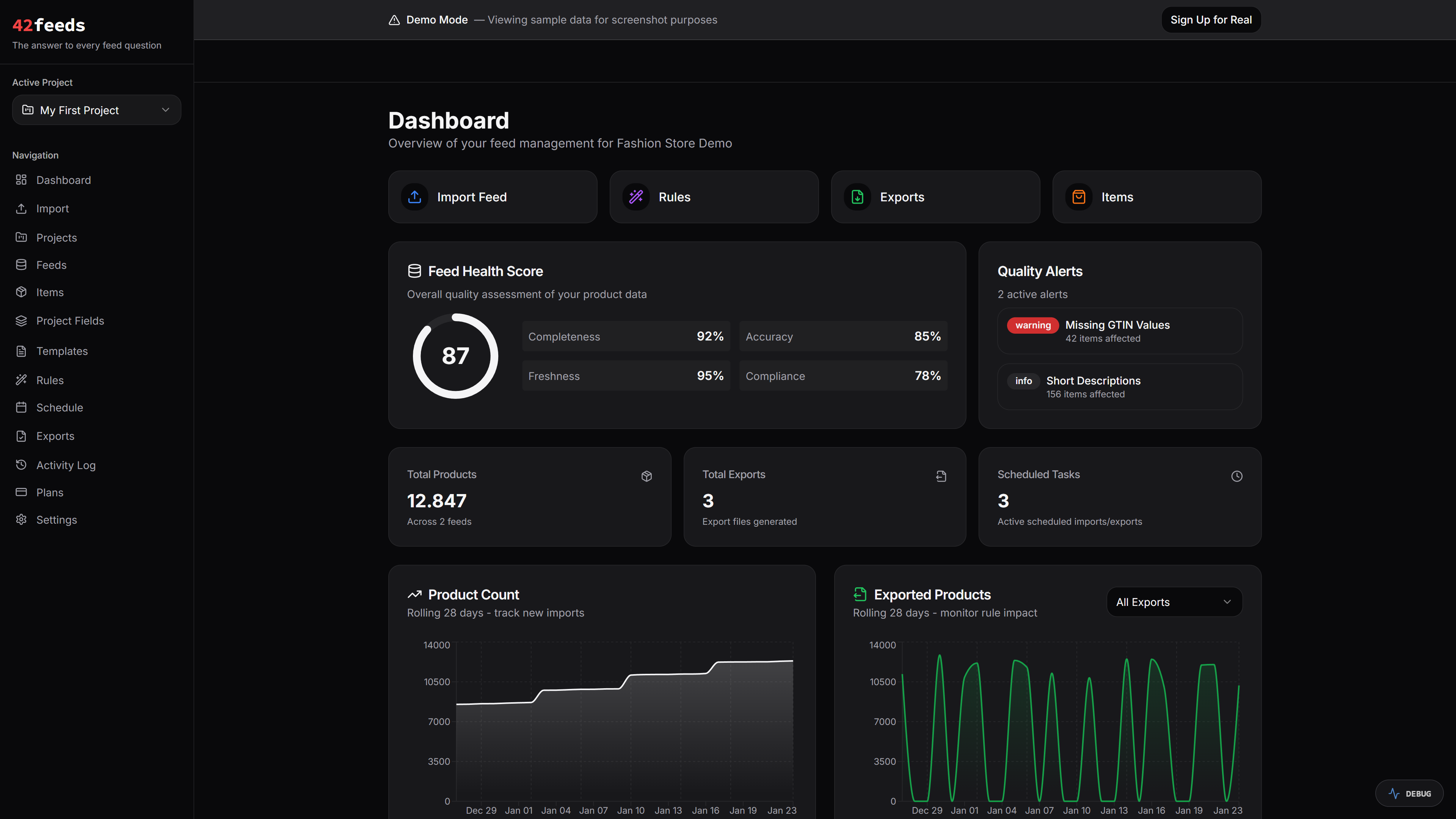 42feeds screenshot 1 42feeds screenshot 1
