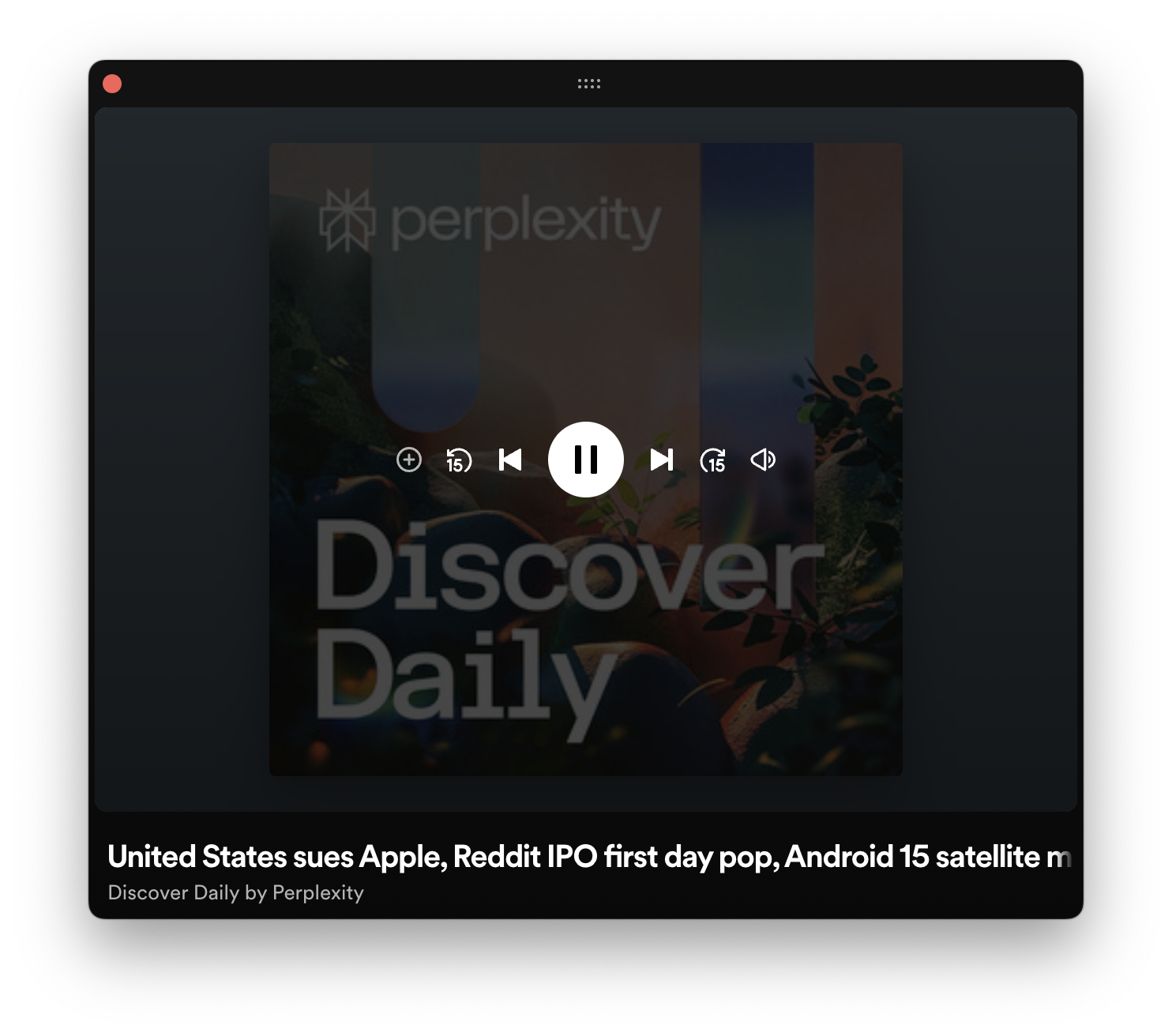 Spotify Miniplayer - Speel discreet muziek, podcasts en video's op desktop media 6