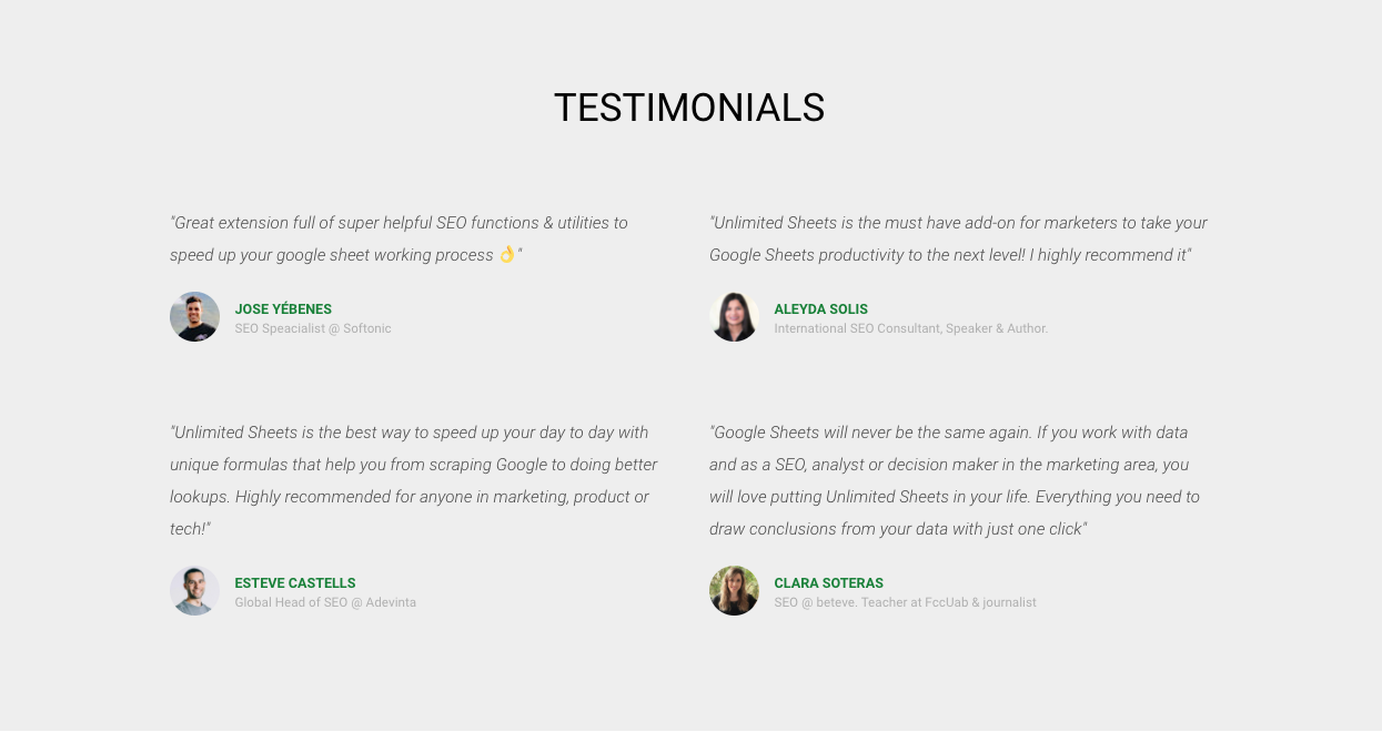 Unlimited Sheets gallery image