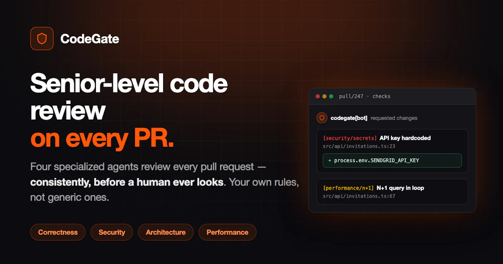CodeGate screenshot 1