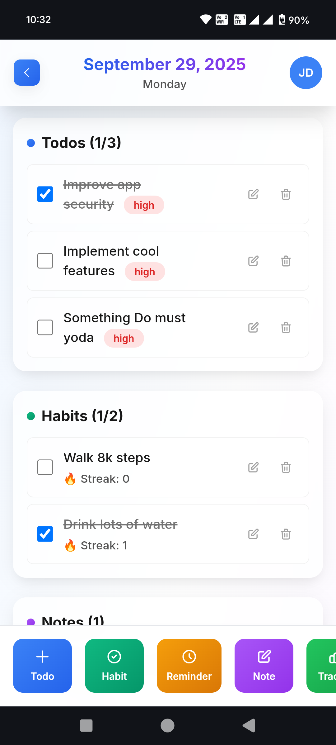 Média Streak Spark - Application Habit Tracker et Streak Builder 1