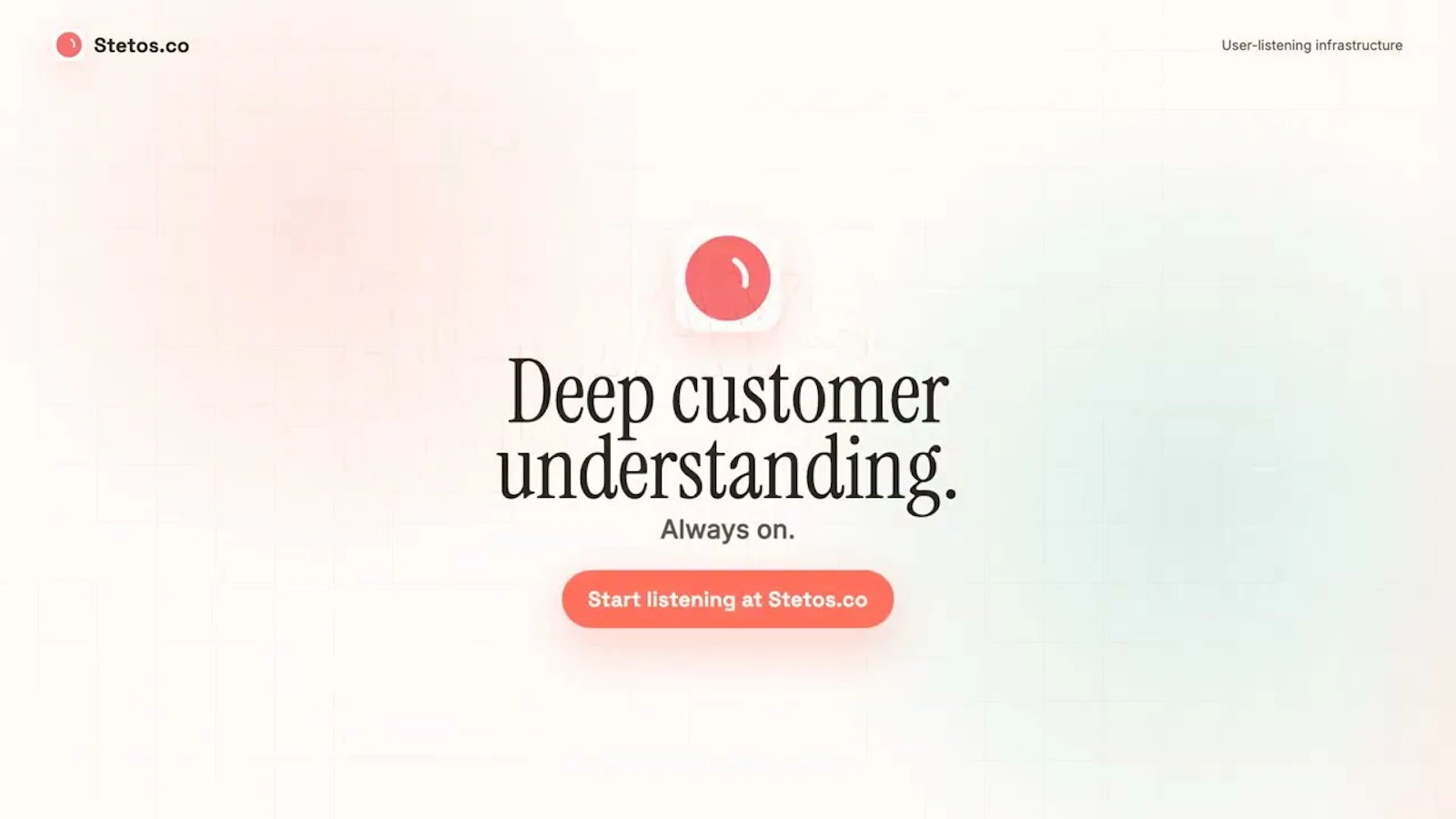Stetos.co screenshot 1 (video preview)