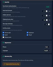 CryptVault — Encrypted Secrets Manager gallery image