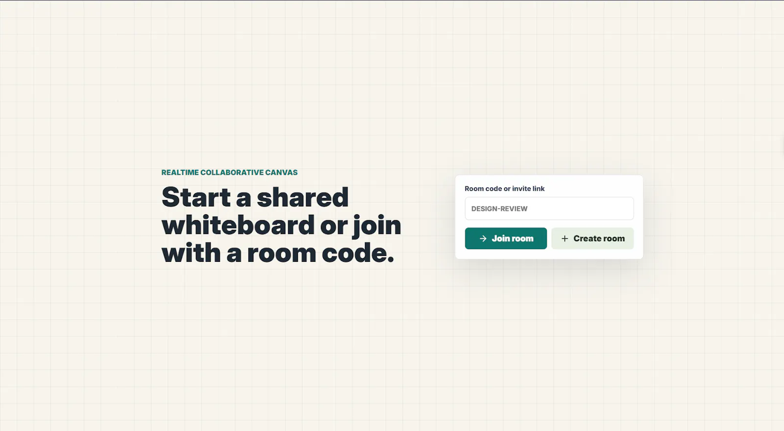 Collaborative Canvas screenshot 1