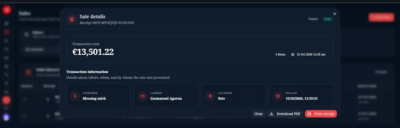 Biztrack — Retail Inventory & POS screenshot 3