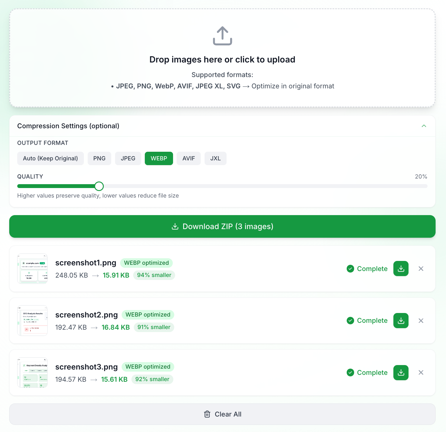 Image Compressor gallery image