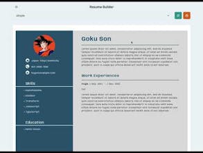 Resume Builder gallery image