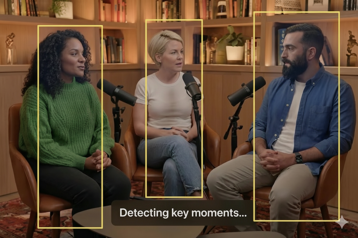 CrabCut - AI Video Clipping Free Tool gallery image