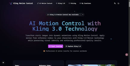 Kling Motion Control gallery image