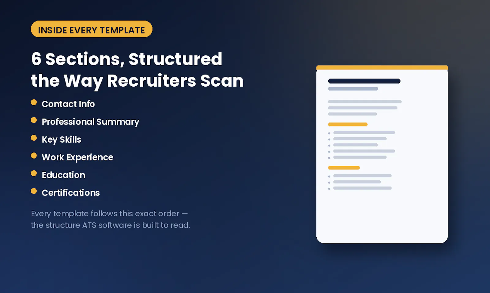 20 ATS-Proof Resume Templates screenshot 4