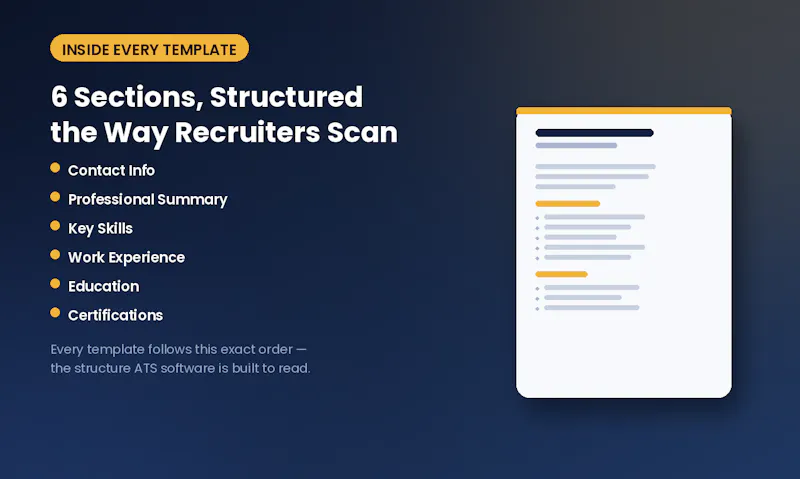 20 ATS-Proof Resume Templates screenshot 4
