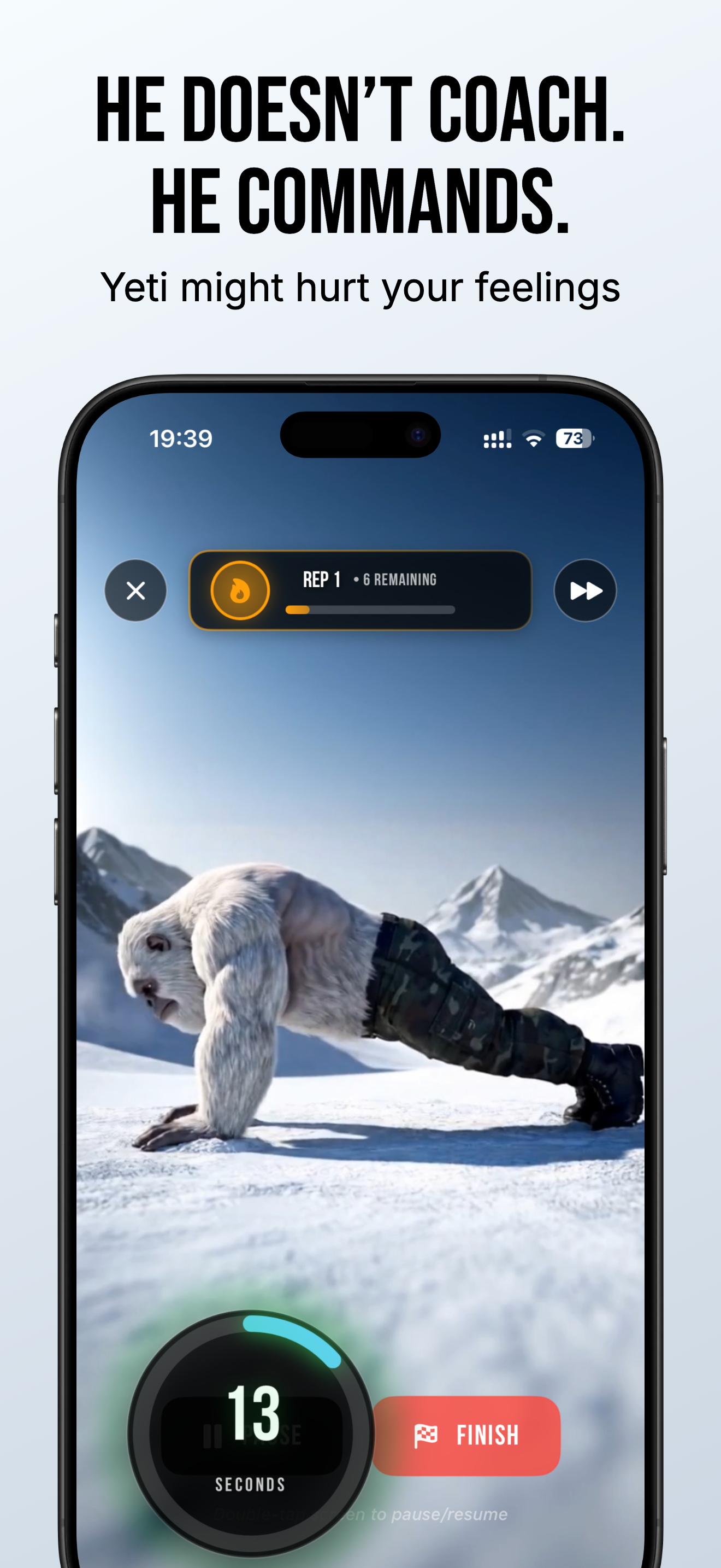 IronYeti Trainer with Attitude - The Fitness App That Yells at You (Lovingly) media 3