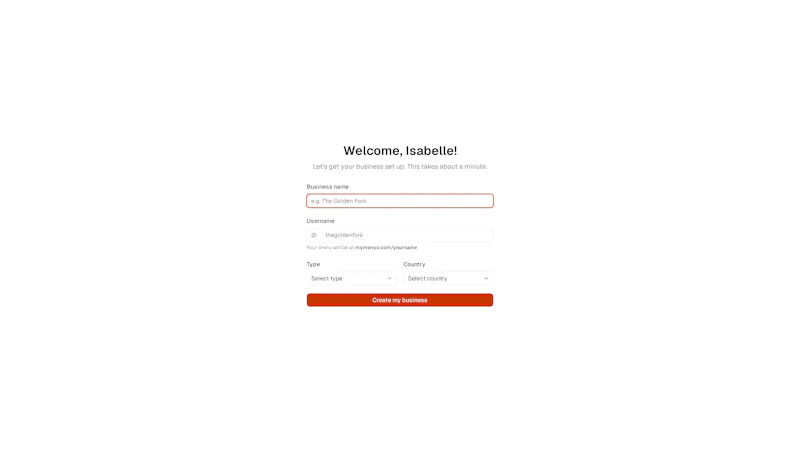Menyu screenshot 2