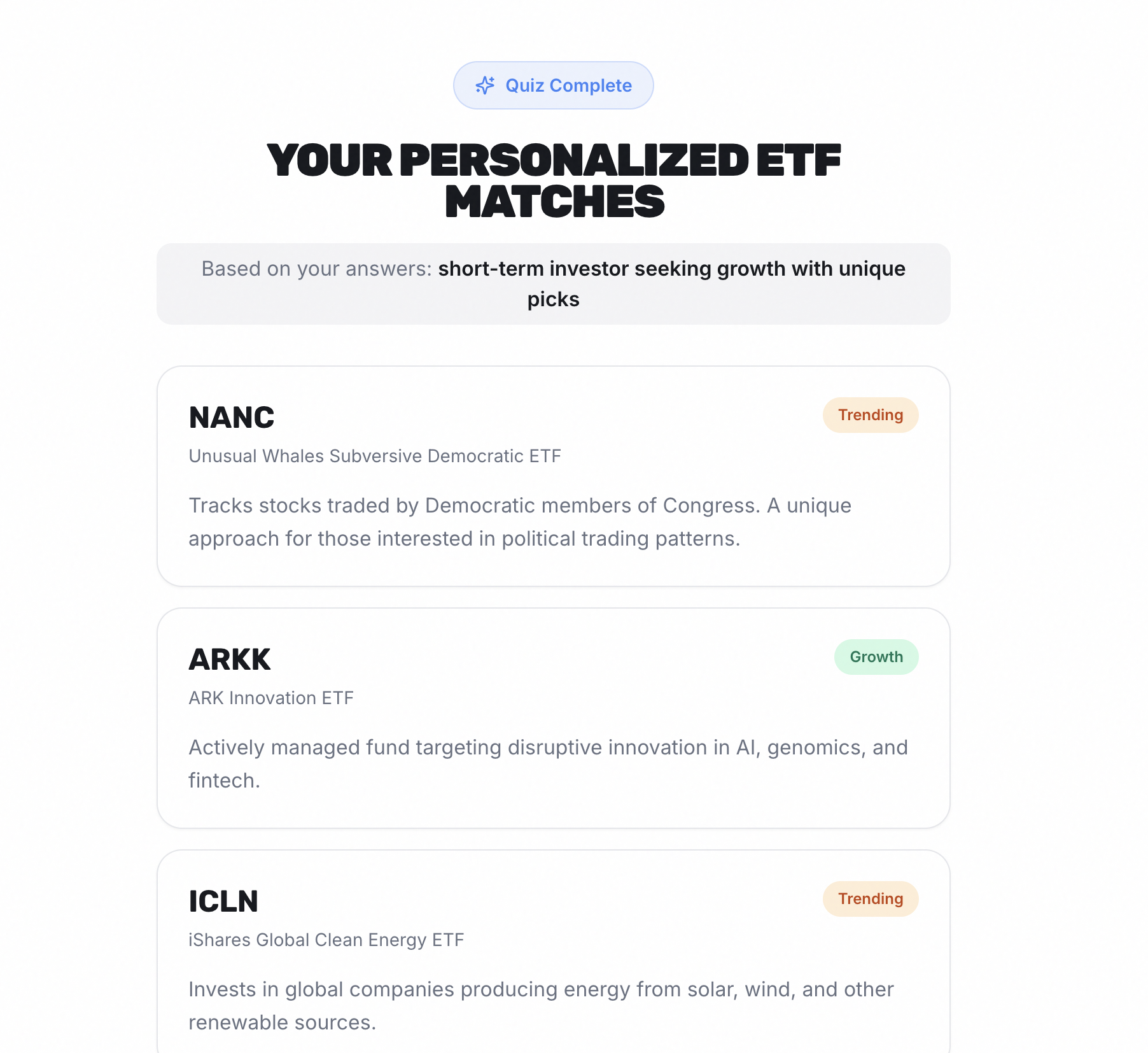 PlainVest - Screenshot 5 showing product features and functionality