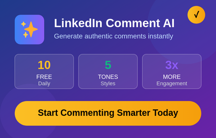 LinkedIn Comment AI screenshot 11