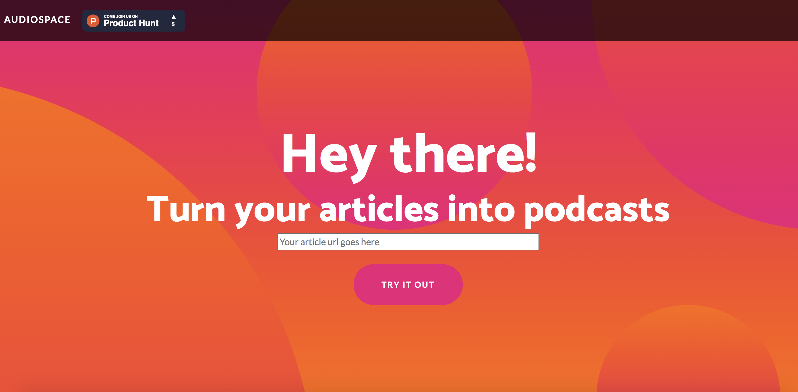 Audiospace gallery image