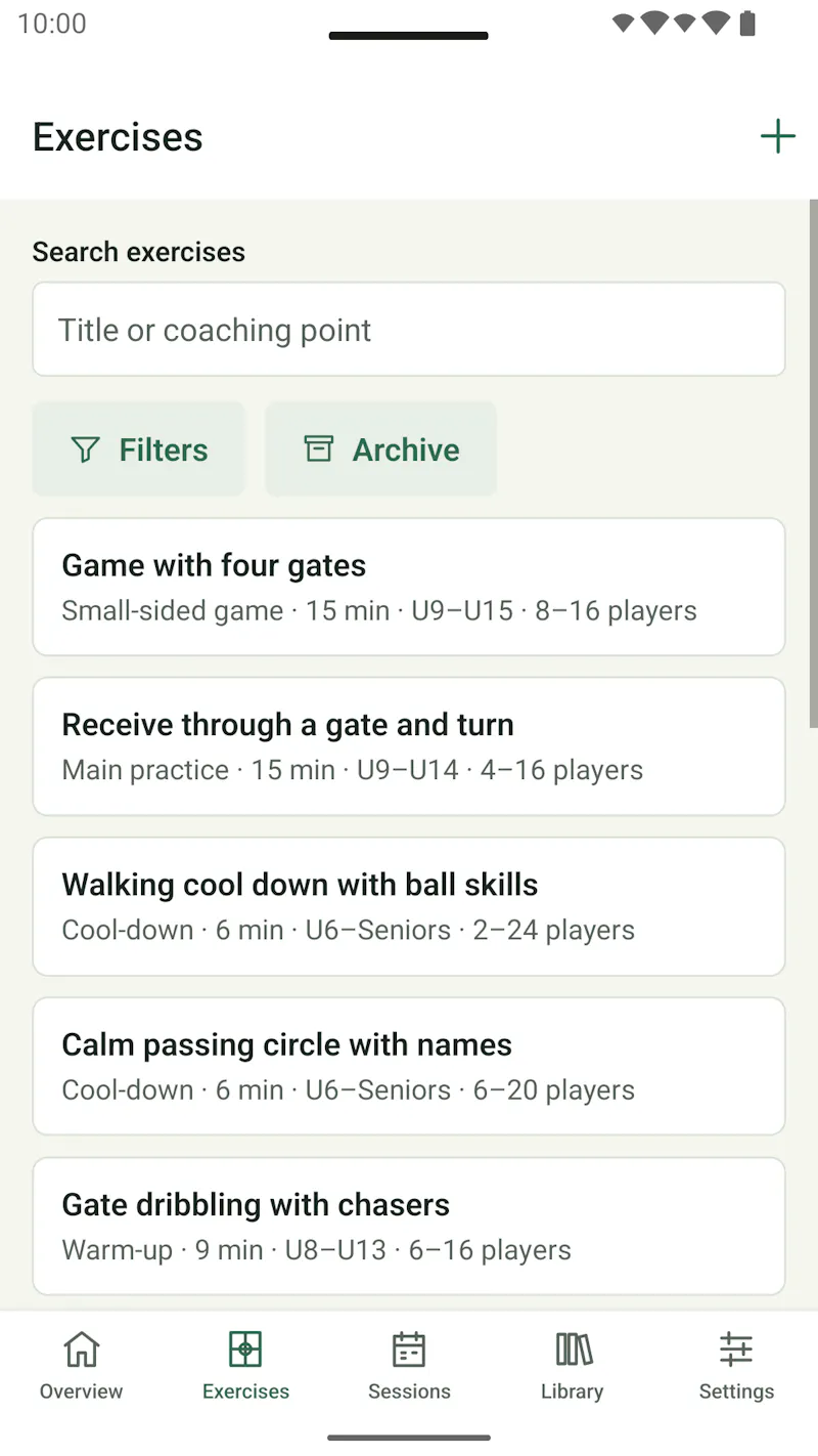 Football Training Maker screenshot 2
