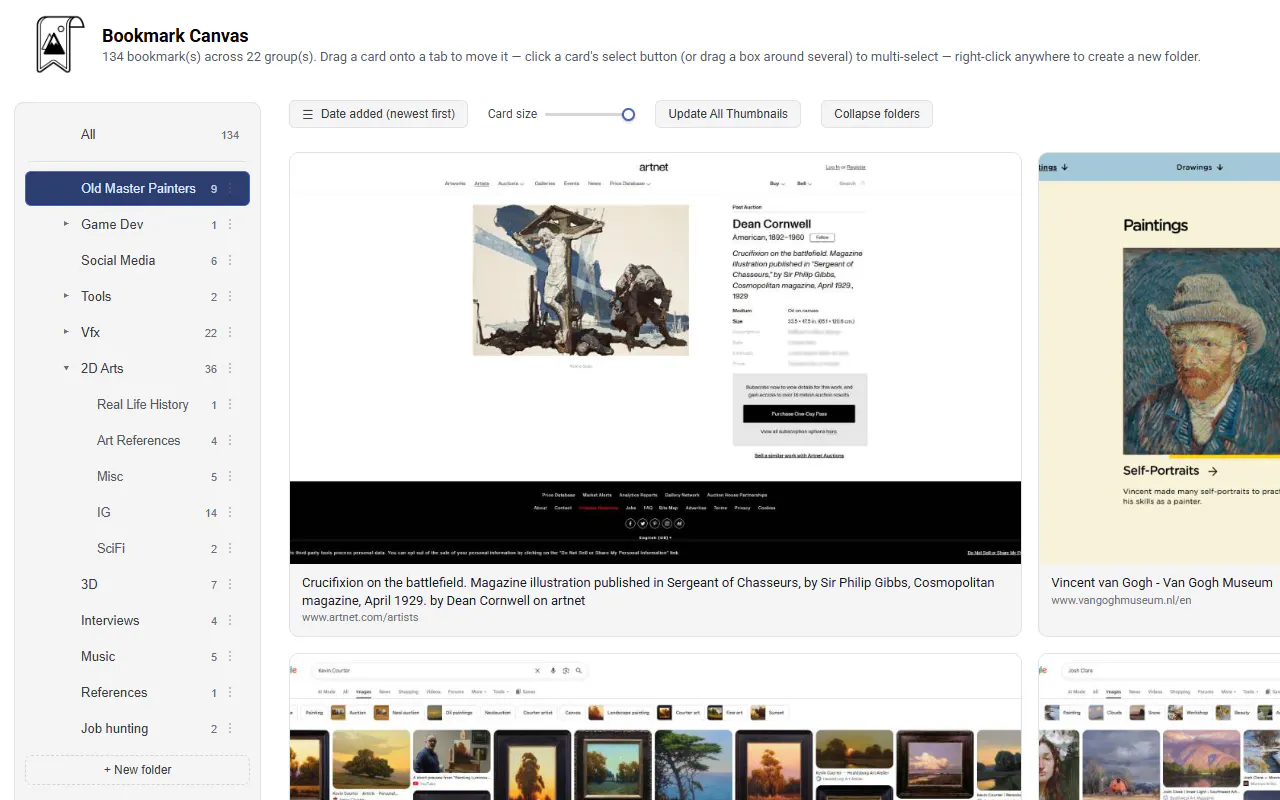 Bookmark Canvas gallery image