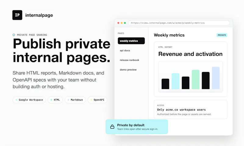 internalpage screenshot 1