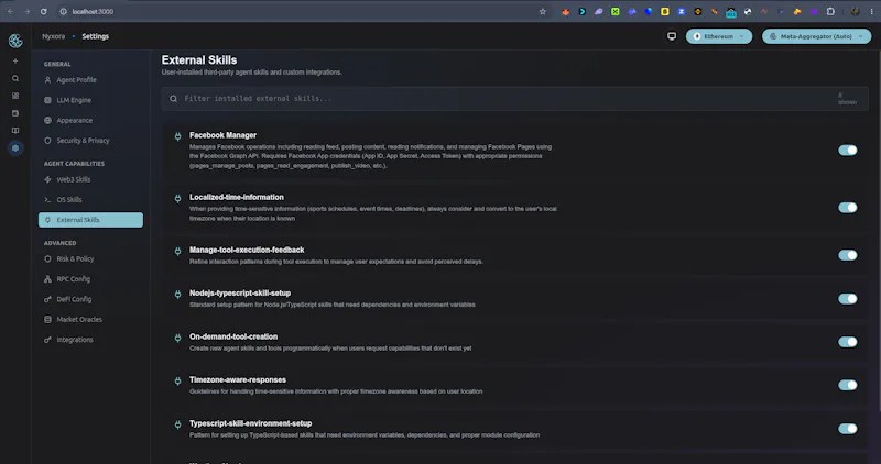 Nyxora Protocol screenshot 12