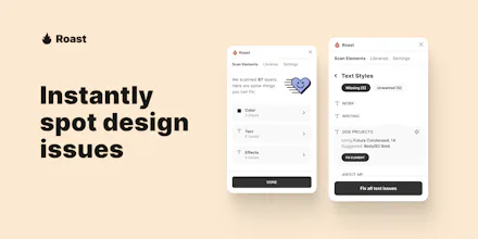 Roast Plugin for Figma gallery image