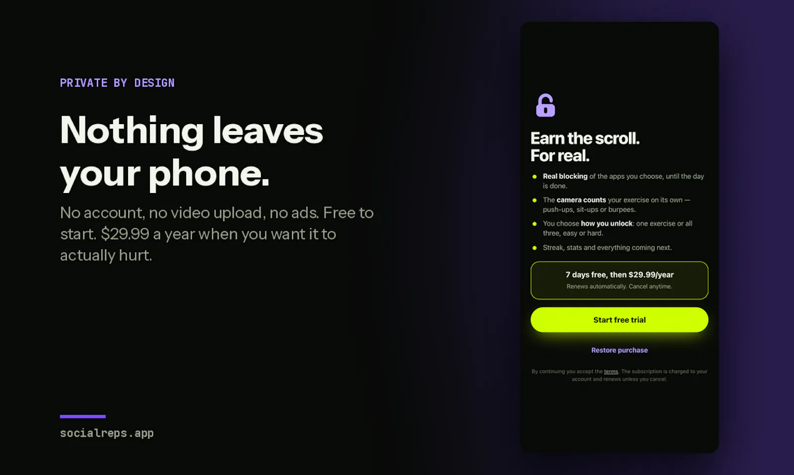 Social Reps: Earn Your Scroll screenshot 4
